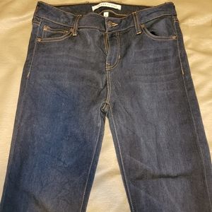 MUST GO!!! Dark blue stretch skinny jeans